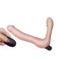 Tight Design Strapon Vǐbrátors Purple Super Huge Long Wand Massage Lifelike Massager Pěggíng Strǎp-on for Coǔples (Beginner) Silicone Toy
