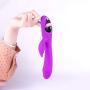 G Spot Rabbit Vibrator with Clit Stimulator for Double Stimulation Rechargeable, SHEQU Waterproof Vibrating Dildo Vibrator Sex Toys with 10 Powerful Vibrations for Women Couple Vagina Anal Play