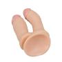 Worth Having/Massage Dual Head Body Sided Big Toy Real Feel Soft Flexible Double Head Massage