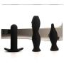 Inflatable Butt Plug Anal Expansion Plug Silicone Anal Toy with Air Pump Penis Anal Plug