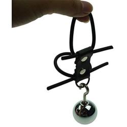 Physical Penis Enlargerment Extender Weight Stretcher Double Penis Rings 135G Metal Ball Hanger Device Medical Sex Toys for Men