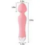LESIGE Personal Wand Massager, G Spot Vibrator Waterproof Dildo Clitoral Anal Stimulator with Strong Vibrating & Heating Function, USB Rechargeable Cordless Massager Stick Sex Toy for Women Men