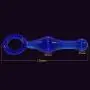 Glow Castle Crystal Glass Pleasure Wand Dildo Penis - Dark blue love Glow Castle Crystal Glass Pleasure Wand Dildo Penis - Dark blue love