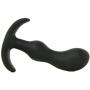 Doc Johnson Mood - Naughty 2 - Silicone Anal Plug - Extra Large - 6.0 in. Long and 1.5 in. Wide - Tapered Base for Comfort Between The Cheeks - Extra Large - Black