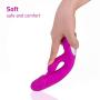 Waterproof Handheld Clitoris Stimulation Rabbit Vîb~rá~törs G-Spōt Rechargeable Multi Speed Vibe for Women