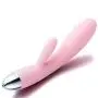 Svakom Barbara Rechargeable Ribbed Rabbit, Pale Pink Svakom Barbara Rechargeable Ribbed Rabbit, Pale Pink