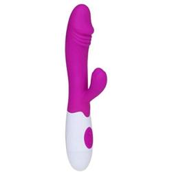 Lifestyler Women G-Spot Vibrating Clitoral Stimulator Vibrator Massager Adult Sex Toy (Purple)