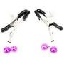 Eastern Delights Elite SM Screw Breast Nipple Clamps Vice(Purple Bell)