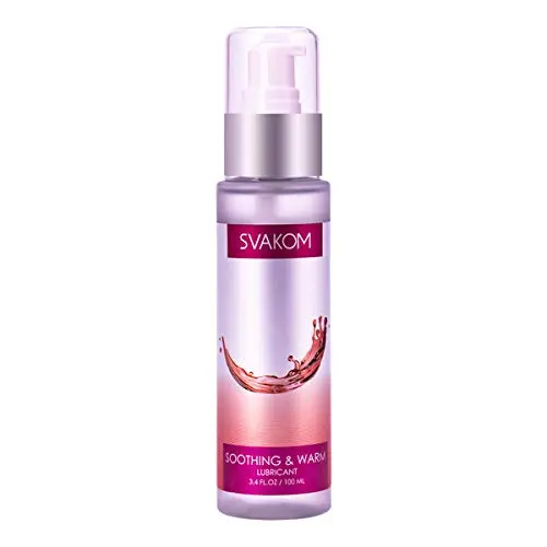 SVAKOM Warming Personal Lubricant Water Based Lube Natural Intimate Silky Safe Longlasting Passion Flavored Sex Lubricant for Women, Men, and Couples (3.4 fl oz/ 100ml) SVAKOM Warming Personal Lubricant Water Based Lube Natural Intimate Silky Safe Longlasting Passion Flavored Sex Lubricant for Women, Men, and Couples (3.4 fl oz/ 100ml)