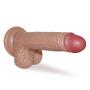 Lfcmf Soft Díllo Realistic -ĎîLdɔ Suction Cup Base for Hands Free Options (Color : Brown)