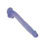 WYSXQ 15.74 Inch Purple Realistic Dillo Suction Cup Handheld Massage Touyunhao