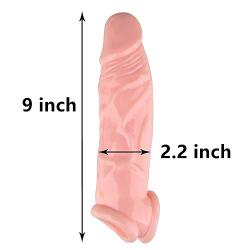 9 inch Soft Flexible Personal Relax Mas-Sager with Handsfree Suction Cup for Women Man Pleasure