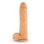 Blush Novelties Hung Rider Hammer 10 Inch Dildo with Suction Cup, Flesh