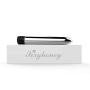 Discreet Gift for Women Love Bullet Vibration by AUQITEK - 5 Inch in Silver