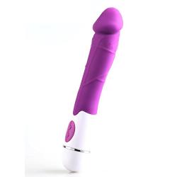 Viberate-Waterproof-Clitorial G-Spotter Stimulator Women-Toys - Big Dicks Dillator Thrusting Dilldó Silent for Couples Sex G Point (purple)