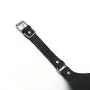 Scarlet Kitten Inflatable Dildo Gag Leather and Silicone for Women Men, Black