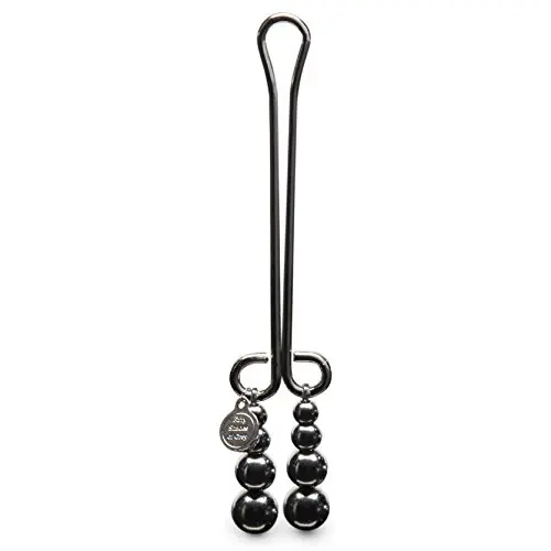 Love Honey Fifty Shades Darker Just Sensation Beaded Clitoral Clamp, 1 Count Love Honey Fifty Shades Darker Just Sensation Beaded Clitoral Clamp, 1 Count
