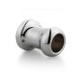Beauty7 Metal Anal Tunnel Butt Plug Men Women Hollow Anus Plug Dilator Expender Stretcher with Side Pulling Strings for High Safety Enema Cleansing Tool Sex Toy Size L
