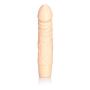 CalExotics 7 Function Waterproof Silicone Stud Woody Vibrating Dildo for Women, Ivory