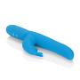 CalExotics Bounding Bunny - Waterproof Rabbit Vibrator Toy for Couples - Adult Sex Clitoral G Spot Massager – Blue