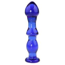 Zcargel Hot Sale 4 Style Adult Sex Blue Crystal Glass Anal Butt Plug Pleasure Ass Bum Masturbate