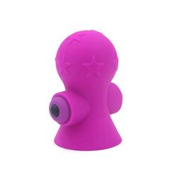 Amosfun Electric Nipple Sucker Breast Vibrating Chest Enhancement Massager