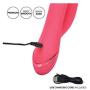CalExotics California Dreaming San Francisco Sweetheart - Silicone Rabbit Vibrator – Waterproof G Spot Sex Toys for Couples – 10 Vibration Function Massager - Pink