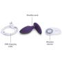 Ditto by We-Vibe Rechargeable Bluetooth Vibrating Anal Plug with Wireless Remote Control