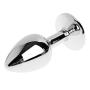 FifiMIN Small Size Metal Crystal Hang Plug Booty Back Jewelled Hang PlugsWomen and Men Toys For Men Couples