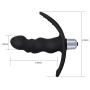 Vibrating Butt Plug, Anal Sex Toys with 16 Amazing Vibration Patterns for Beginners, Black