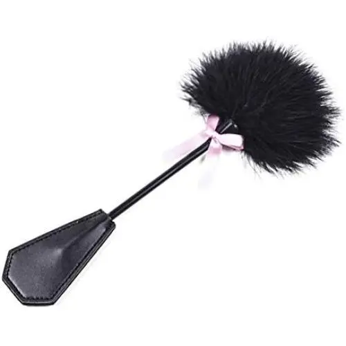 Soft Feather Tickler and Pu Leather Whip for Stage Cosplay Soft Feather Tickler and Pu Leather Whip for Stage Cosplay