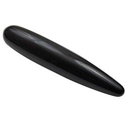 Obsidian Straight Yoni Wand | Crystal Dildo | Pleasure Wand | Crystal Sex Toys