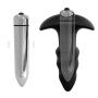 RITER Soft Silicone Vibrantor Vibranting Amal Plug Massager Six Toys for Men Women -Waterproof