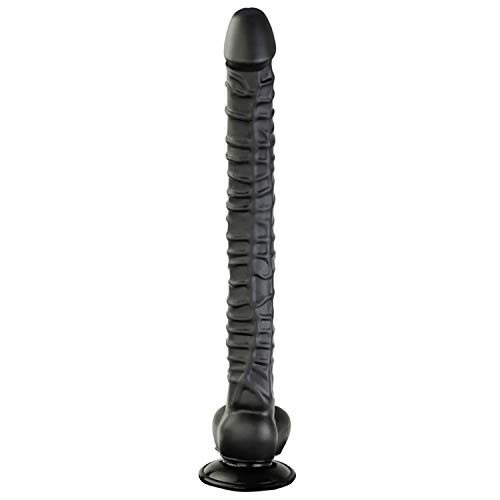 16-inch Hand Free Huge Big Réâlîs-tǐcĎ`ǐld`oM = Assistance to Women, Long-Lasting Womens G-Point ~ Put in The Body to Enjoy its Training - Story of Love - Electric Toy for Women