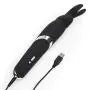 Happy Rabbit Rechargeable Waterproof Wand Vibrator Black Happy Rabbit Rechargeable Waterproof Wand Vibrator Black