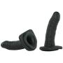 Everlaster Stud Hollow Dong with Adjustable Strap-on Harness and JO H20 Water Based Lube (1oz)