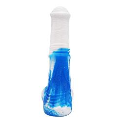 Brand New FAAK Silicone Big Horse Dildo Irregular Multi-Color Female Masturbation Adult Toys Game Tool