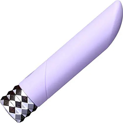 Maia Toys Angel Crystal Gem Supercharged Bullet Vibrator, Purple Maia Toys Angel Crystal Gem Supercharged Bullet Vibrator, Purple