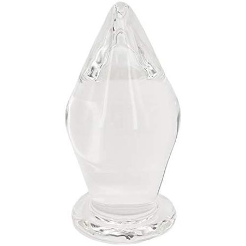 Huge Anal Butt Plug Glass Egg, Eastern Delights Elite Pleasure Wand Anal Sex Toy Trainer 34 oz