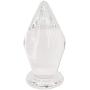 Huge Anal Butt Plug Glass Egg, Eastern Delights Elite Pleasure Wand Anal Sex Toy Trainer 34 oz