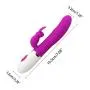YOYOHOT Rabbit Shape High Frequency Waterproof Vibrating Massaging Magic Stick Clitorls Stimulating Women Adult Flirting Six Toy YOYOHOT Rabbit Shape High Frequency Waterproof Vibrating Massaging Magic Stick Clitorls Stimulating Women Adult Flirting Six Toy