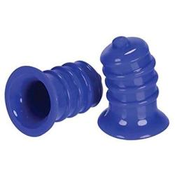 Hunkyjunk Elong Wide Base Nipsuckers - Cobalt Blue