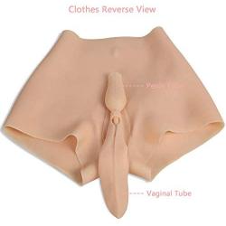 Cyomi Realistic Silicone Vaginal Panties Fake Anus Pussy Underwear for Crossdresser Transgender Cosplay 1G