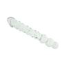 NewMaxer 11.4 inch Large Glass Dildo Big Crystal Dildo Double Ended Dildo Double Headed Dildo Big Crystal Anal Plug Large Glass Butt Plug