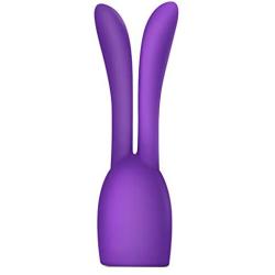 gLoaSublim Silicone Rabbit Ear Vibrator Cover Cap AV Wand Massager Sleeve Adult Toy 2#