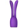 gLoaSublim Silicone Rabbit Ear Vibrator Cover Cap AV Wand Massager Sleeve Adult Toy 2#