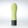 iroha Zen MATCHA Soft Silicone Women Vibrator, Intimate Waterproof Personal Dildo Massager, Clitoral Stimulator Battery Powered Multi Speed Vibration Wand, HMZ-01 Green