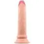 Realistic Silicone Dildo - Dual Layer to Feel Like a Real Penis - Flexible Suction Cup Base Realistic Silicone Dildo - Dual Layer to Feel Like a Real Penis - Flexible Suction Cup Base