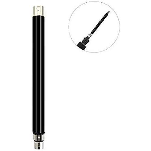 Extend Tube Rod for Adult Massage Machine Increasing The Distance of Thrusting & Pumping (Black Tube)