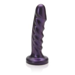 Tantus Echo - Ultra-Premium Silicone Dildo and Vibrator - Midnight Purple